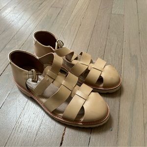 White Stuff fisherman leather sandals